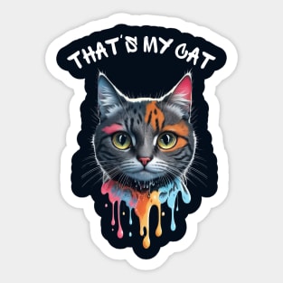 That's My Cat Sticker